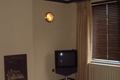 Modern living room in Cambridgeshire.