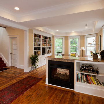 Cambridge Two Family Home - Living Room