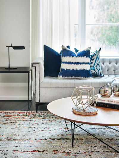 Modern Living Room by Jodie Rosen Design