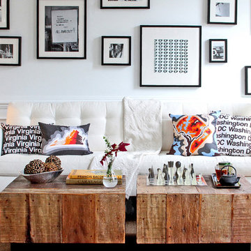 Cartoloji map-art pillows