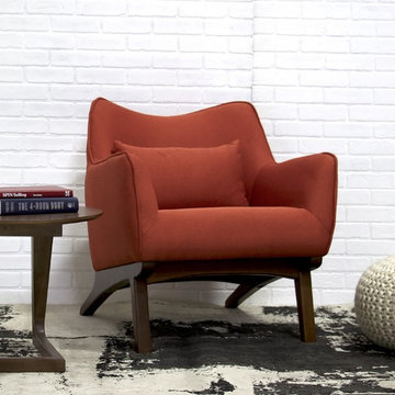Casper Lounge Chair - Orange
