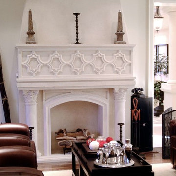 Cast Stone Fireplace Mantels in Montreal