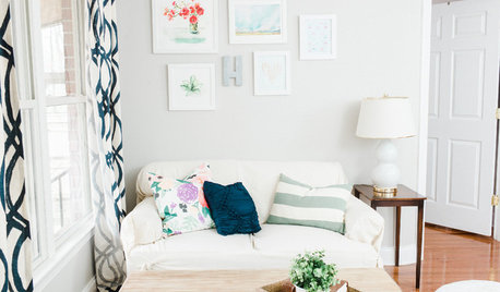 Houzz Tour: A Young Couple's Bright and Cheerful In-Law Suite