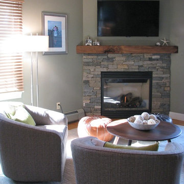 Transitional Living Room