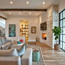 Transitional Living Room by User
