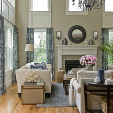 Traditional Living Room by JTM Interiors, LLC