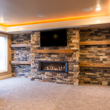 Cedar Creek Entertainers Basement Finish