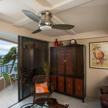 Ceiling and Soffit Details with a Maui View