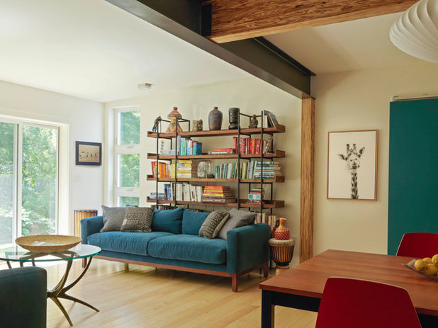 Contemporary Living Room by Brown + Davis Design