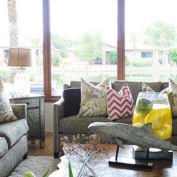 Chandler Arizona Remodel - Living Room