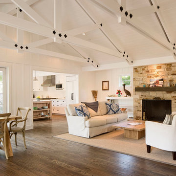 Charming Carmel Cottage - Great Room