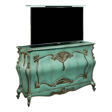 Chateau French Provincial TV lift cabinet