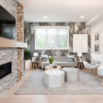 Chelsea Cream Hardwood Floor- Living Room