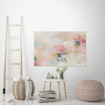 "Cherry Blossom III" Painting Print on Wrapped Canvas