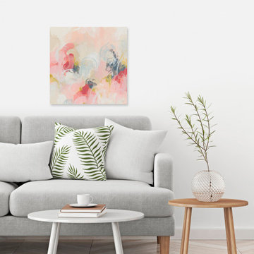 "Cherry Blossom IV" Painting Print on Wrapped Canvas