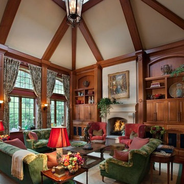 Chester Springs, PA - Traditional - Living Room