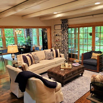 Chestnut Valley Log Cottage Interior Remodel