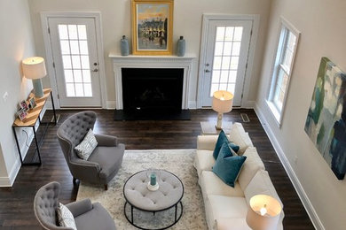 Example of a living room design in Baltimore