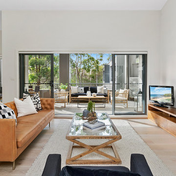 Chic, Contemporary, Neutral Living