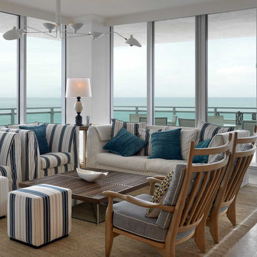 Chic Modern Palm Beach Oceanfront Penthouse