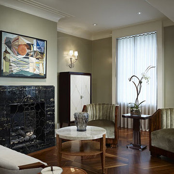 Chicago Co-op Living Room