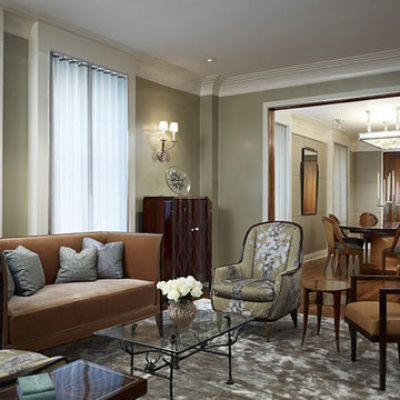 Chicago Co-op Living Room
