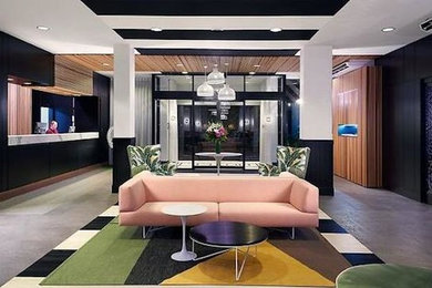 Modernes Wohnzimmer in Adelaide