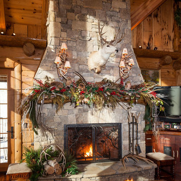 Christmas At Modern Rustic Homes