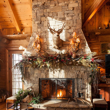 Christmas At Modern Rustic Homes