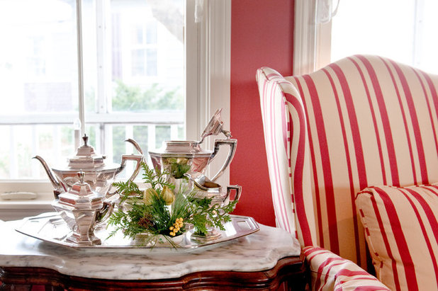 American Traditional Living Room by Mary Prince Photography