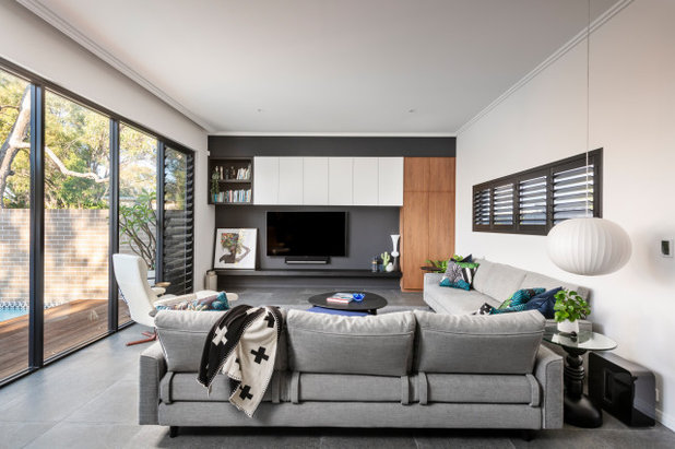 Contemporary Living Room by Residential Attitudes