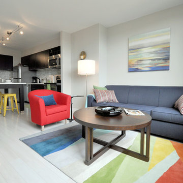 Clarendon Condo - Living Areas