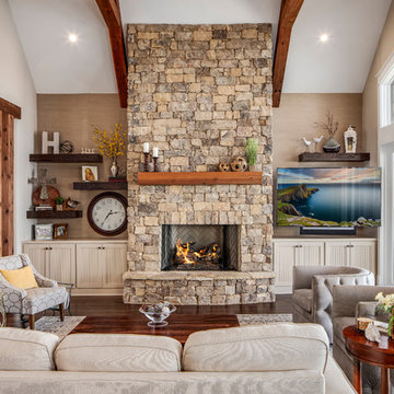 Classic Lake House Custom Home