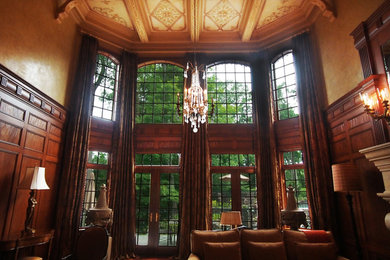 Photo of a traditional living room in New York.