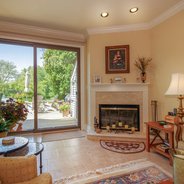 Classy Living Room with New Patio Door - Renewal by Andersen