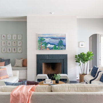 Clean and Bright Frisco Living Room