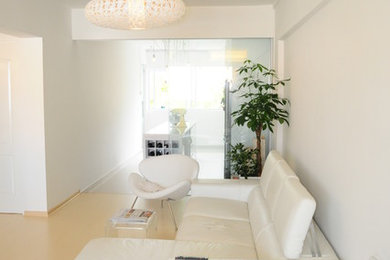 Clean, white, simple, chic minimal yet exclusive.