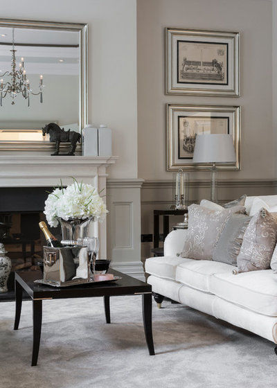 Traditional Living Room by Alexander James Interiors