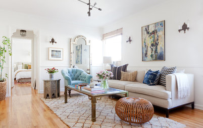 Room of the Day: Living Room Nods to Old Hollywood Glam