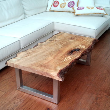 COFFEE TABLES / silver maple