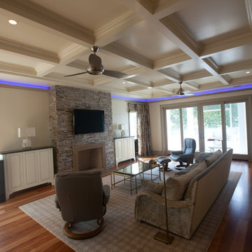 Coffered Ceilings for a cottage feel