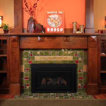 Colfax Avenue fireplace '12