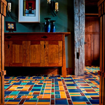 Color Mosaic Floor