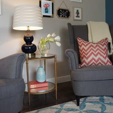 Colorful Family Room