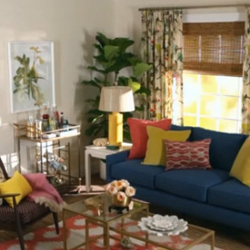 Colorful Living Room - As Seen In Better Homes and Gardens