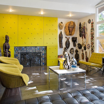 Colorful living room