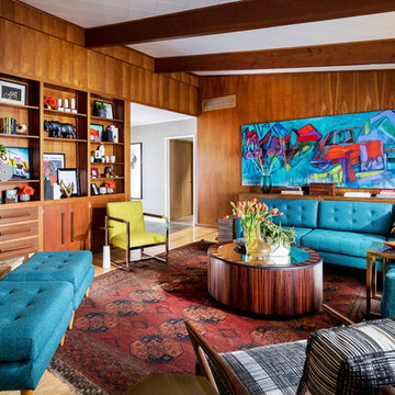 Colorful Mid-century Modern