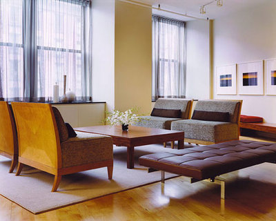 Modern Living Room by Colvin Design