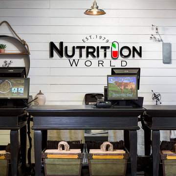 Commercial Design of Nutrition World -Dawn D Totty Designs