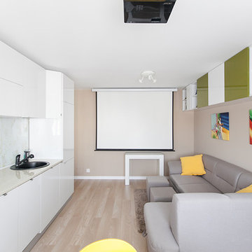 Compact modern apartment